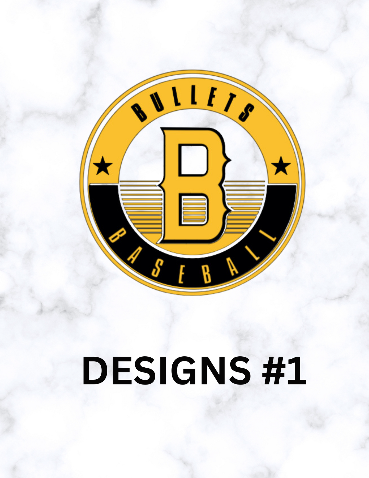 Bullets Baseball Circle Logo