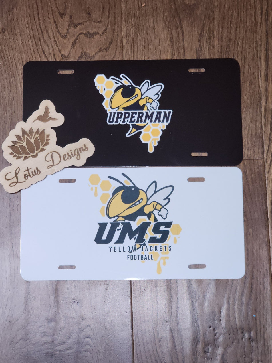 Upperman License Plate