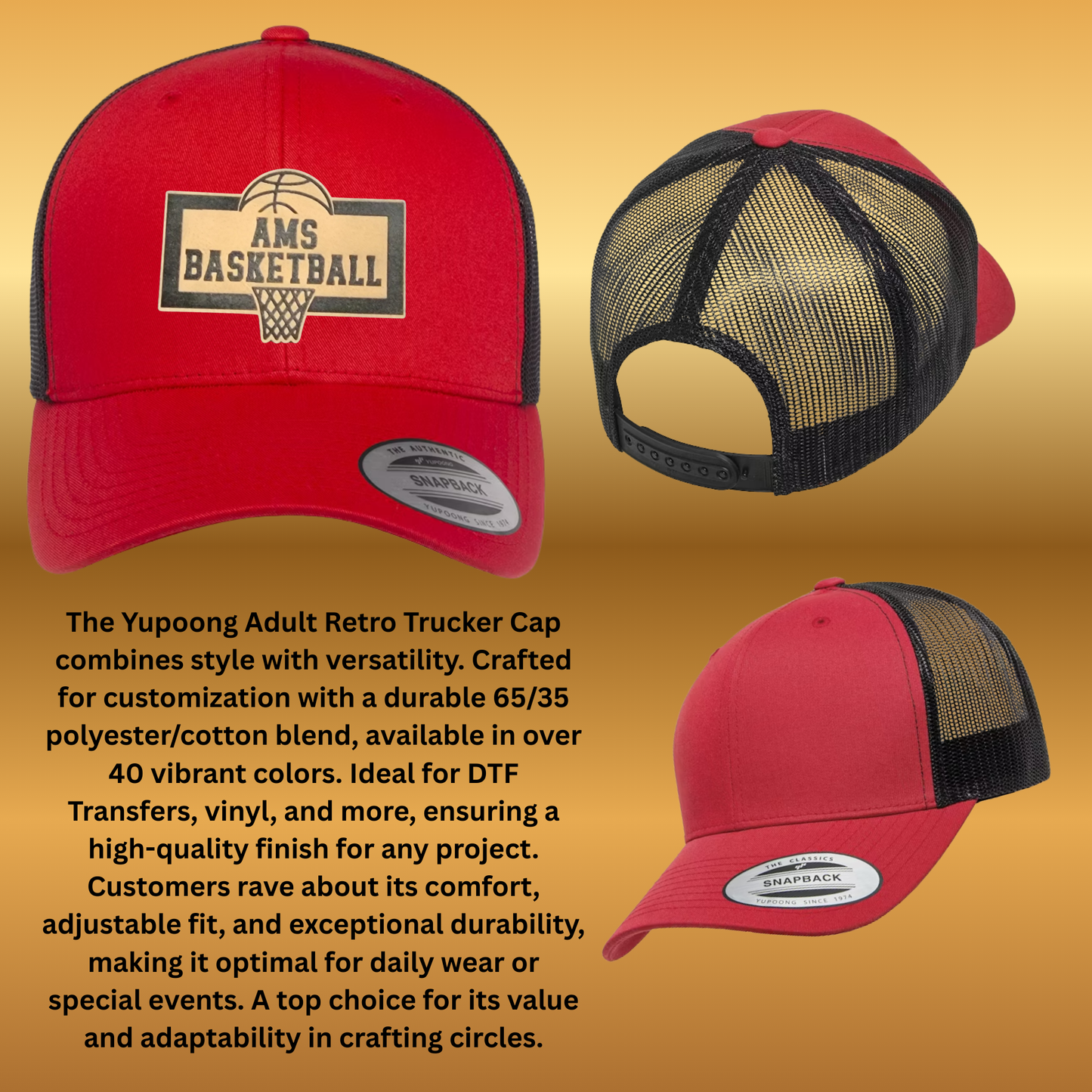 TRUCKER PATCHED HAT