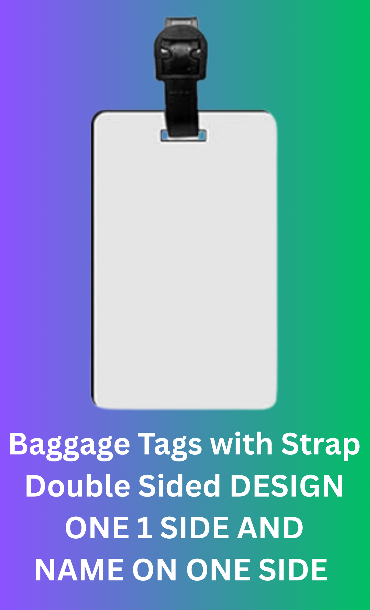 Name School Bag Tags