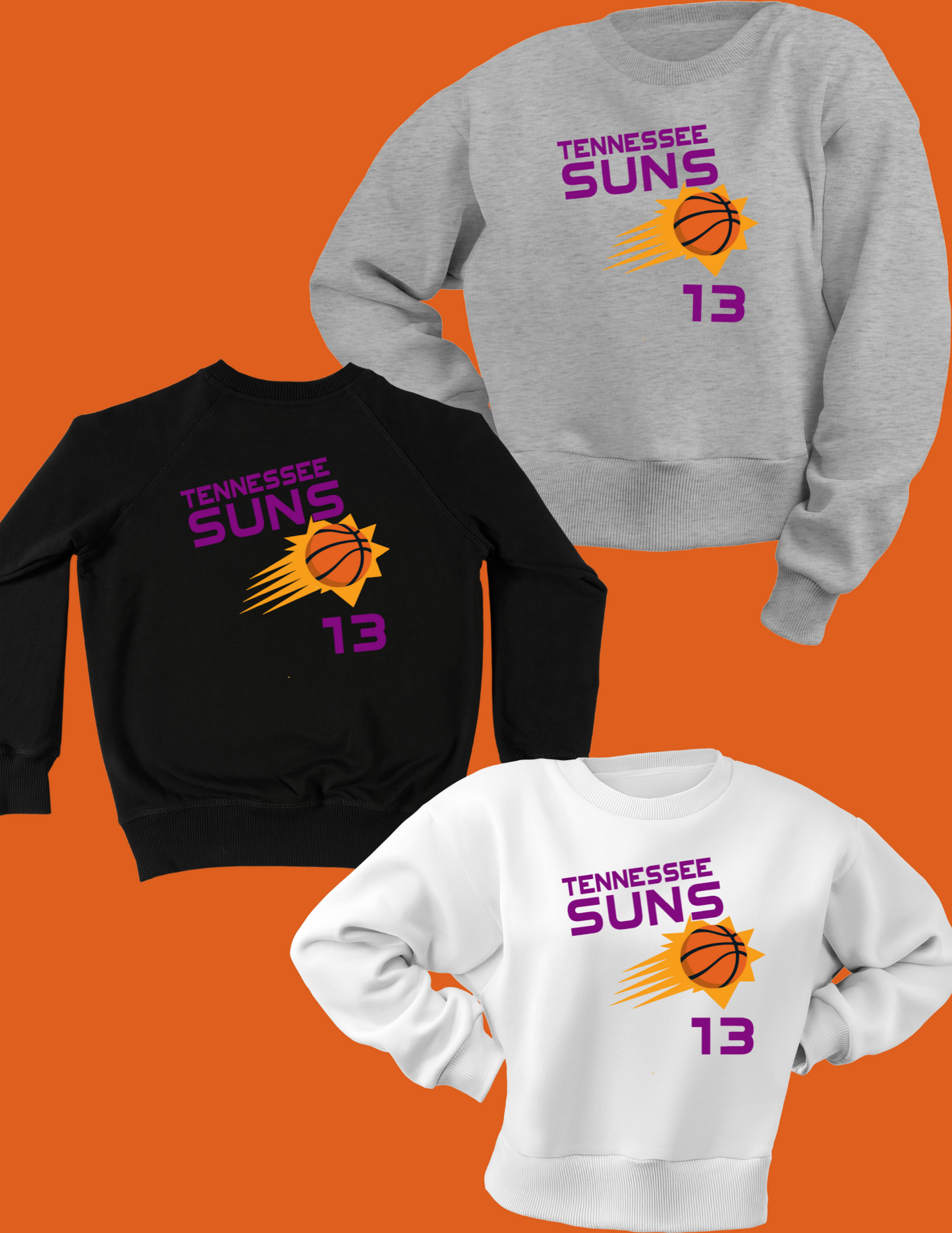 TN SUNS CREW NECK SWEATSHIRT