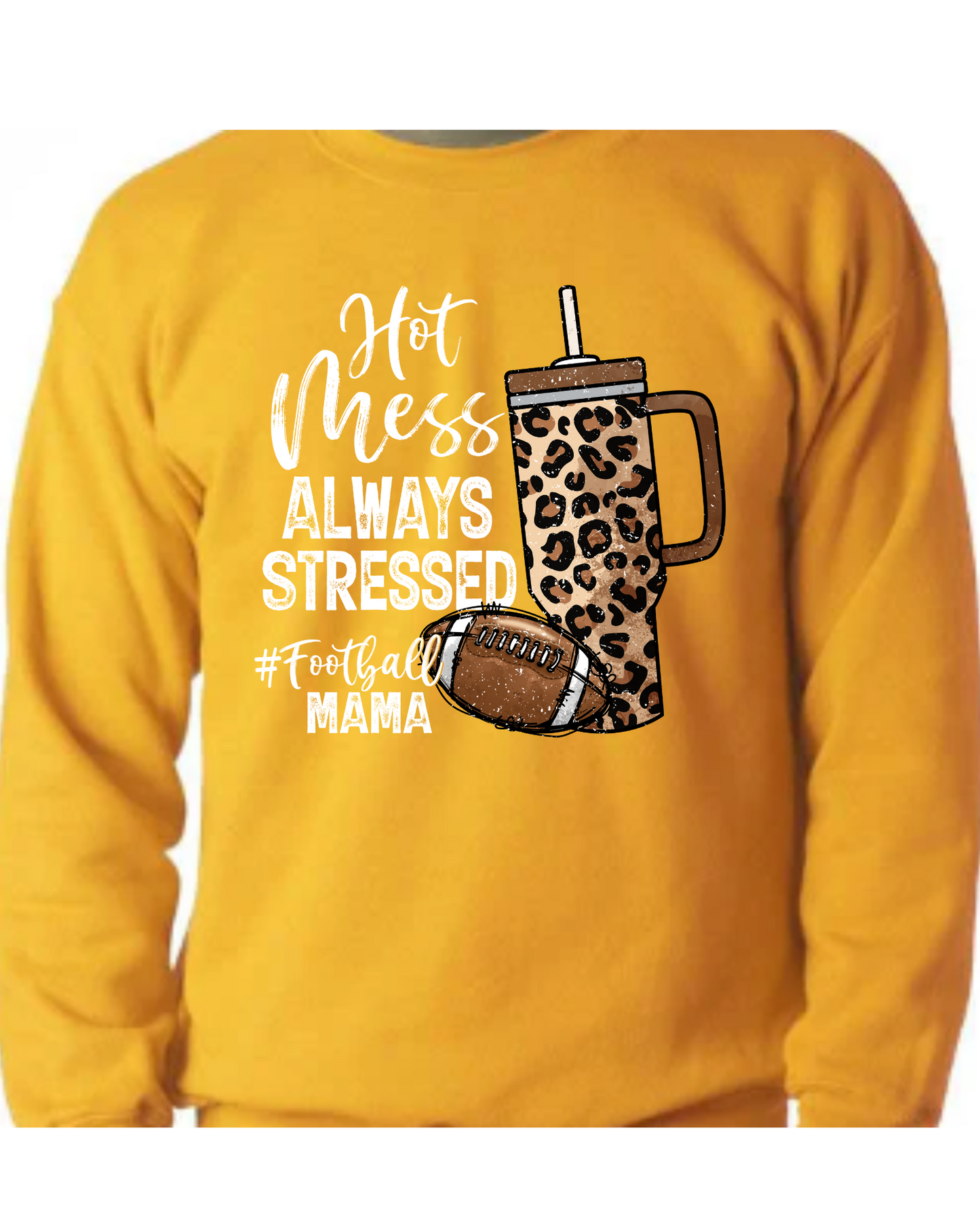 FOOTBALL HOT MESS MAMA