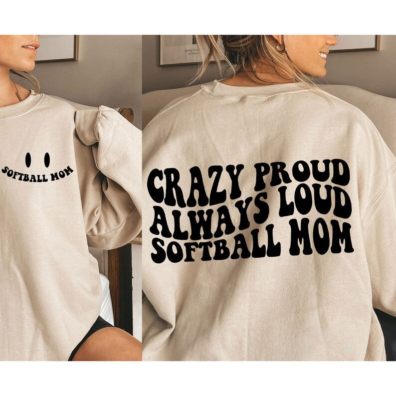 LOUD SOFTBALL MOM