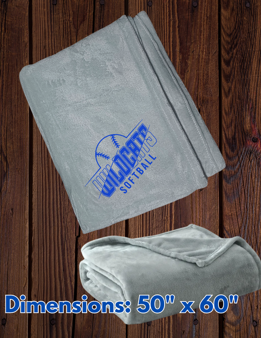 Wildcats Softball Blanket