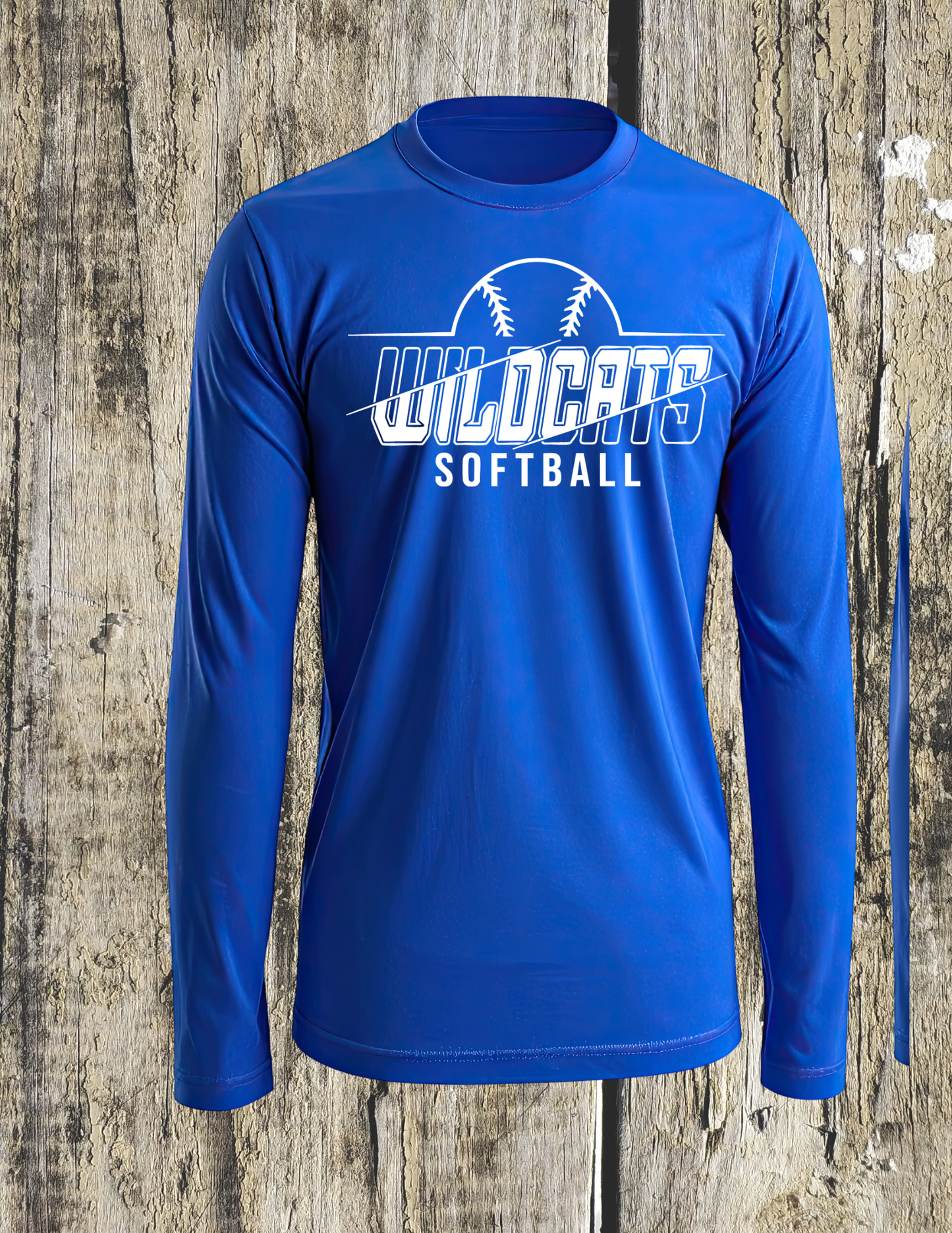Wildcats Softball Adult Long sleeve