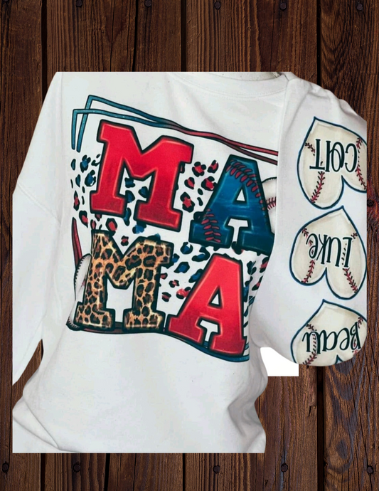 BASEBALL MAMA SHIRT