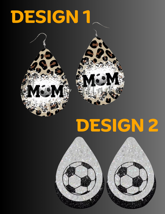 SOCCER EARRINGS
