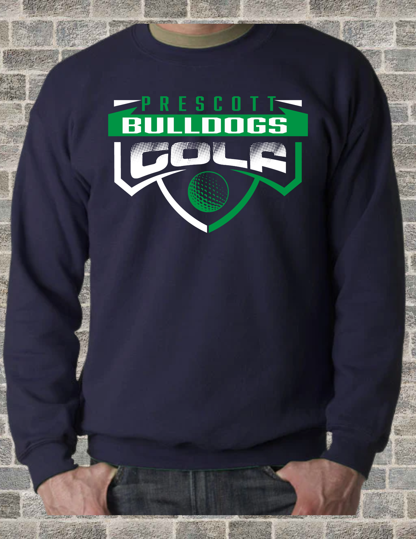 PSES GOLF SWEATSHIRT ADULT SHIRT