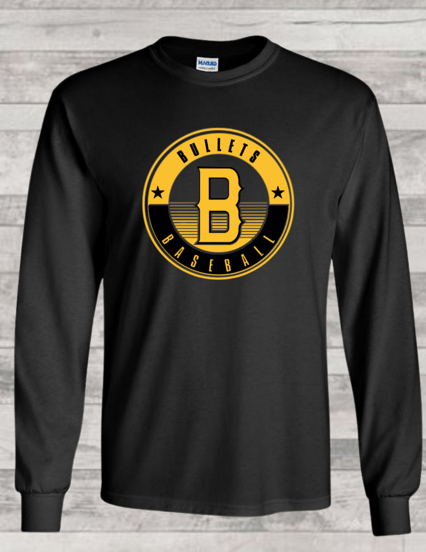 Bullets Baseball Circle Logo