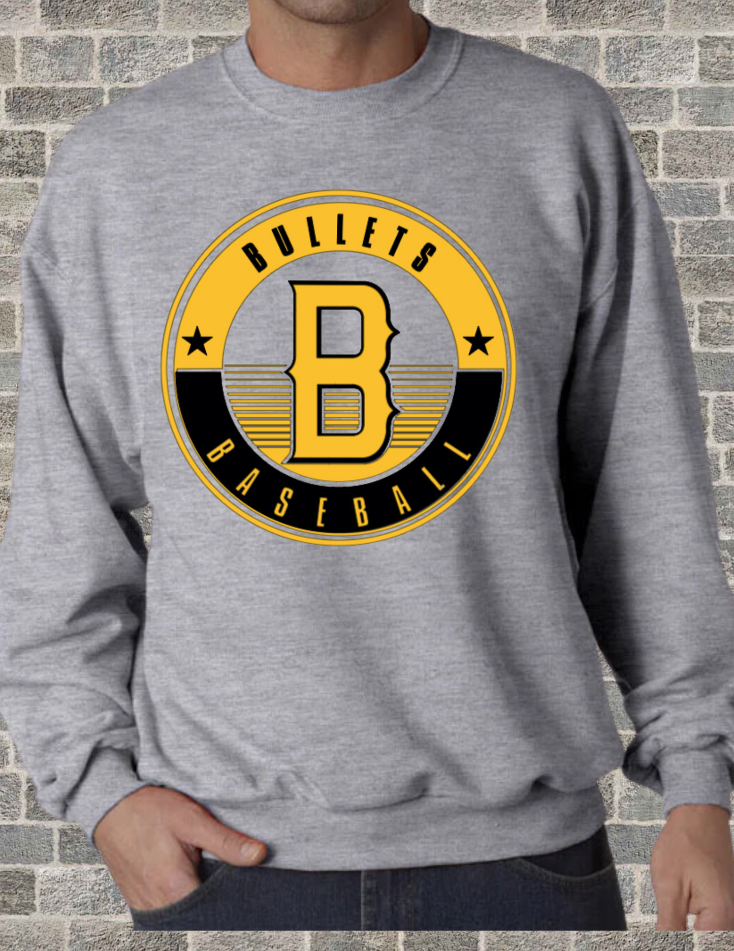 Bullets Baseball Circle Logo
