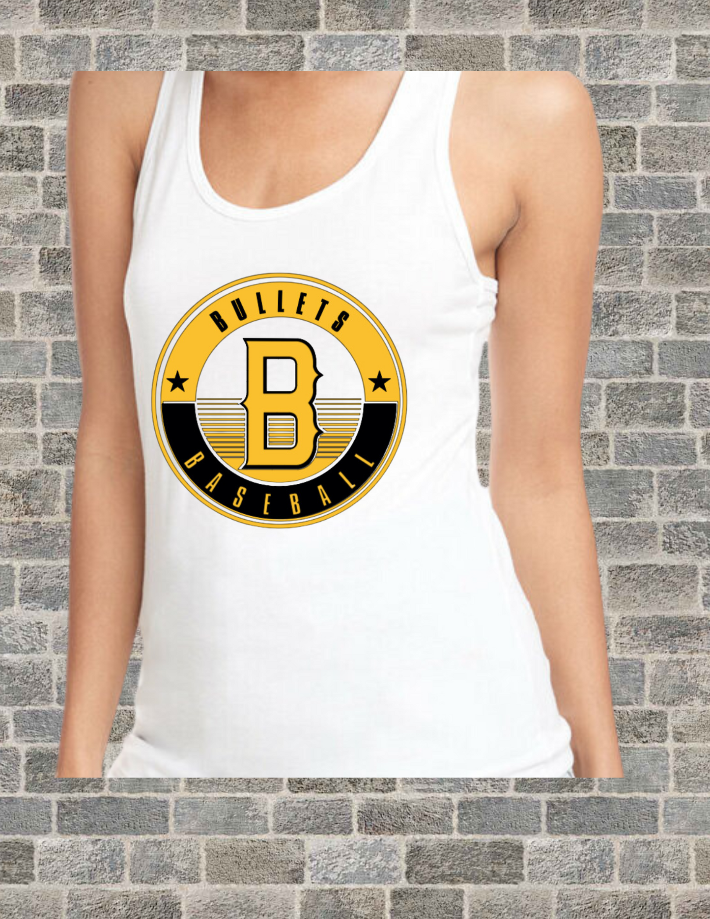 Bullets Baseball Circle Logo