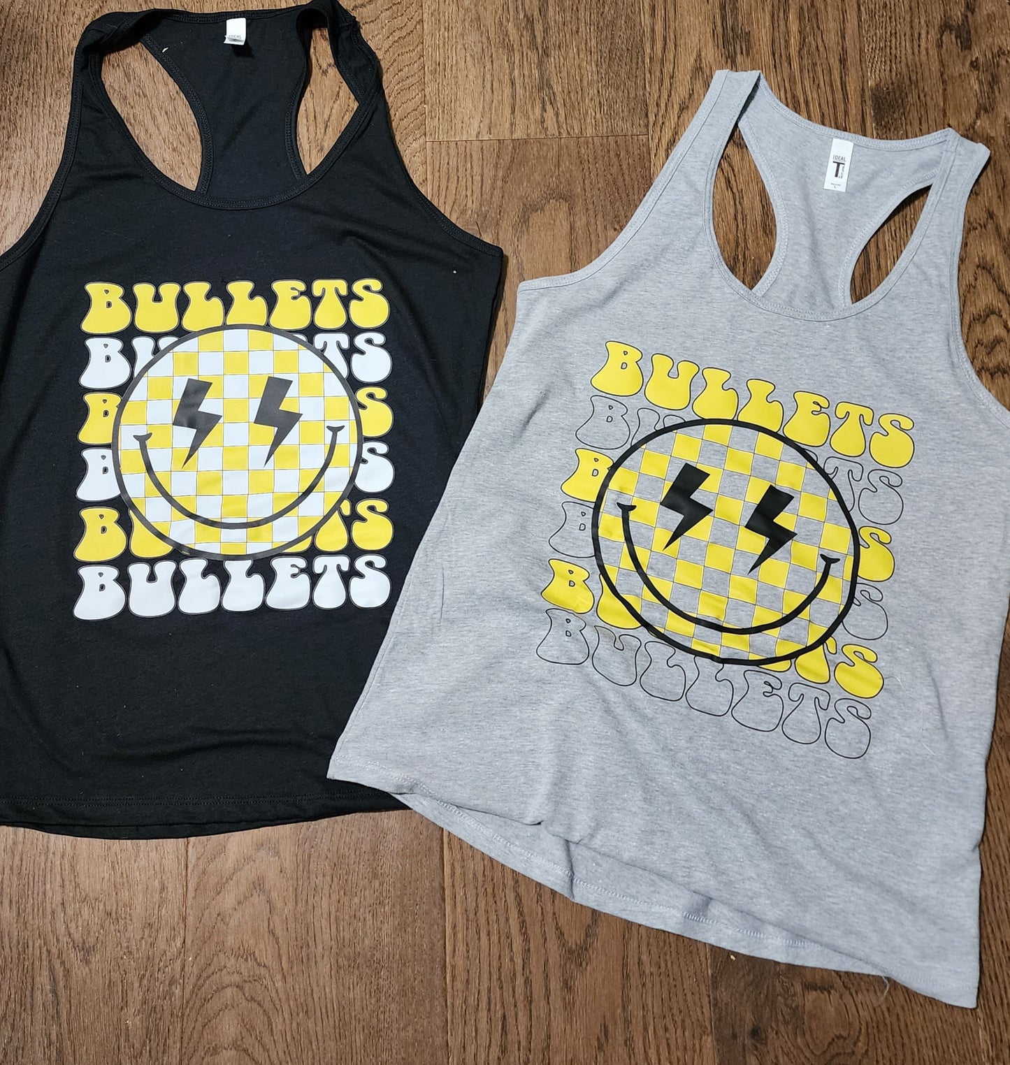 BULLETS RETRO SMILEY FACE