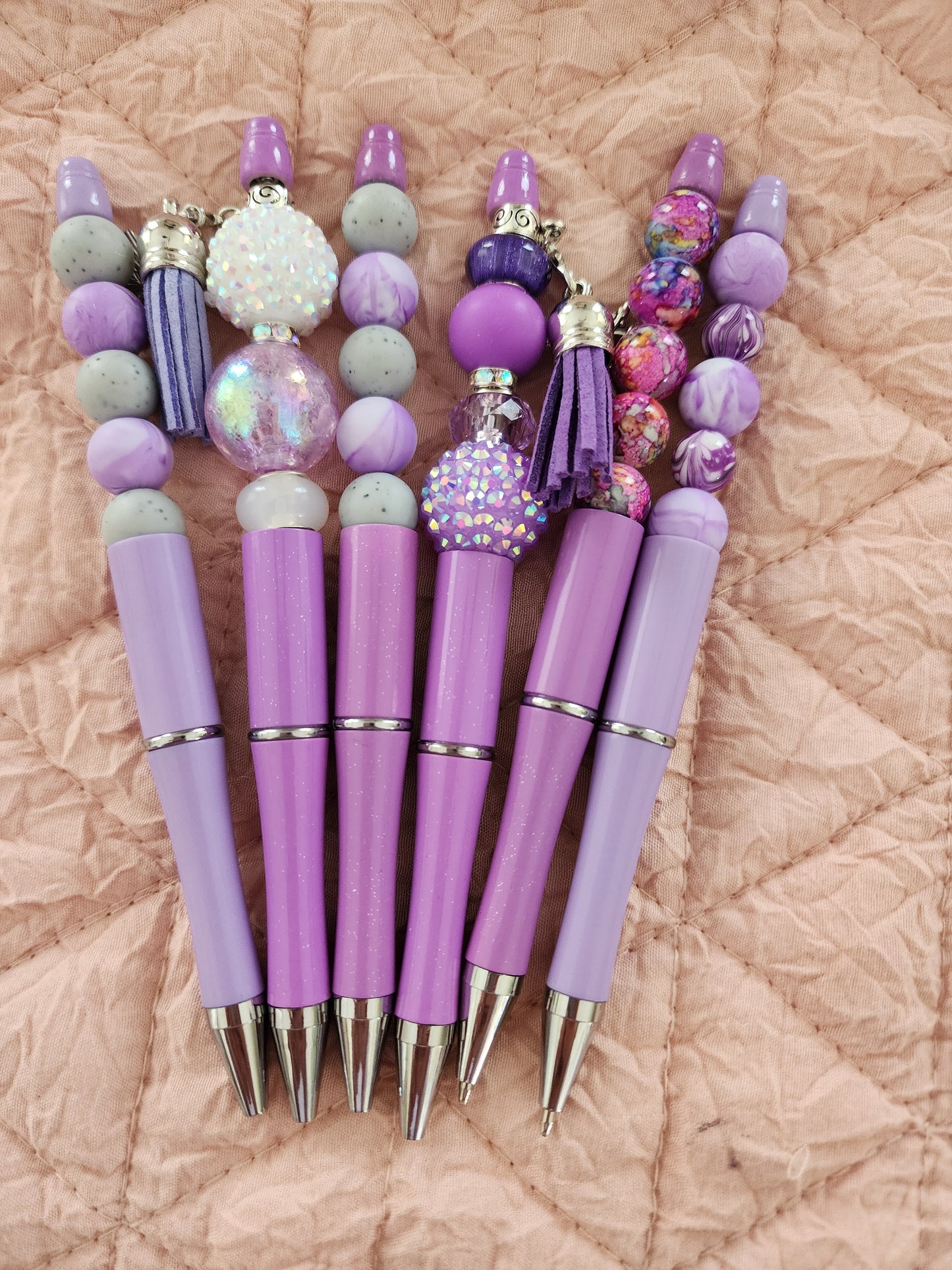 Purple pen set