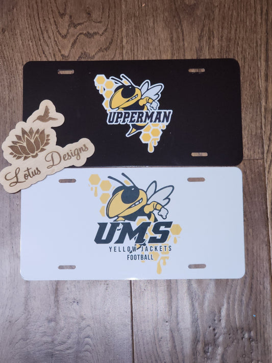 Upperman License Plate