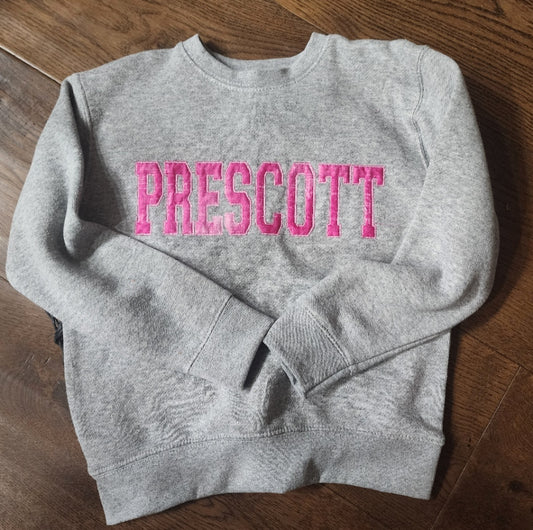 PRESCOTT PINK EMBROIDERED SHIRT