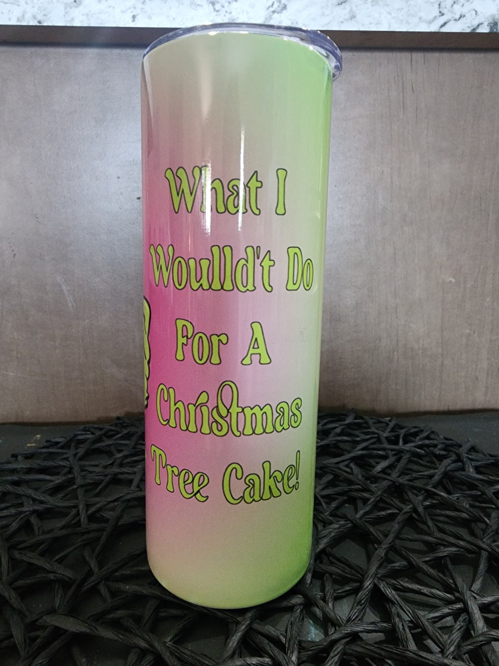 GRINCH CAKE 20OZ TUMBLERS