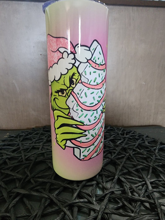 GRINCH CAKE 20OZ TUMBLERS