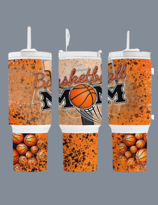 40 OZ BASKETBALL TUMBLER