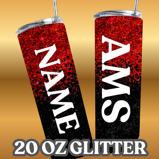 20 OZ GLITTER CUP