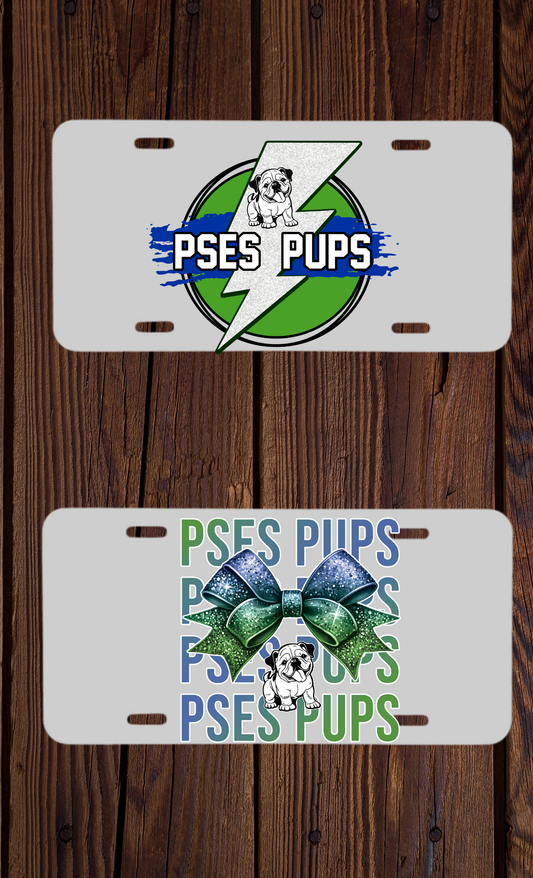 PSES License Plate