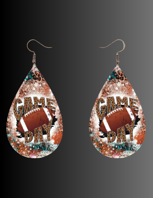 FOOTBALL EARRINGS