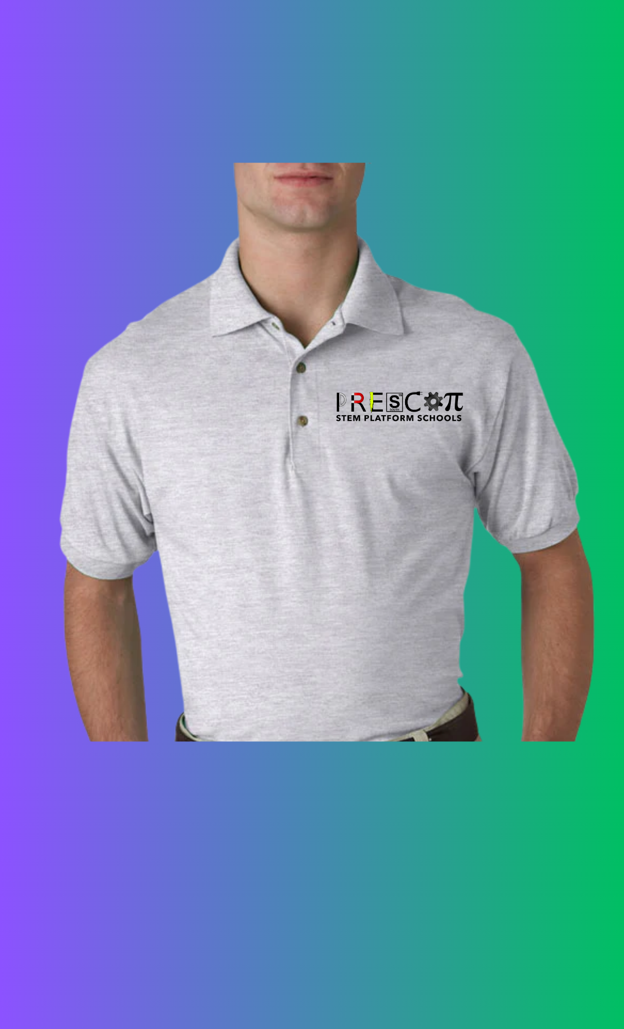 Men's Short Sleeve Cotton Polo