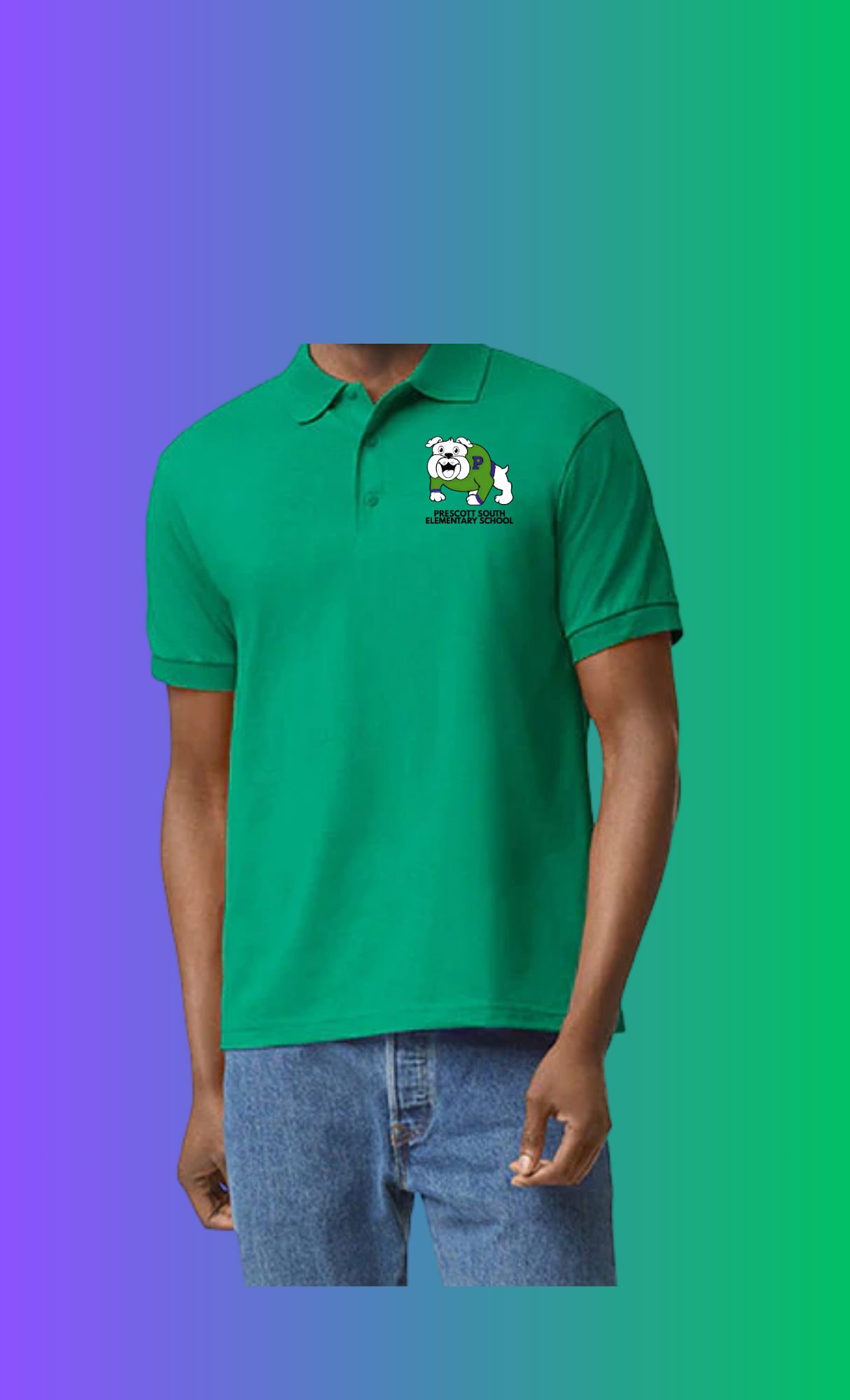 Men's Short Sleeve Cotton Polo