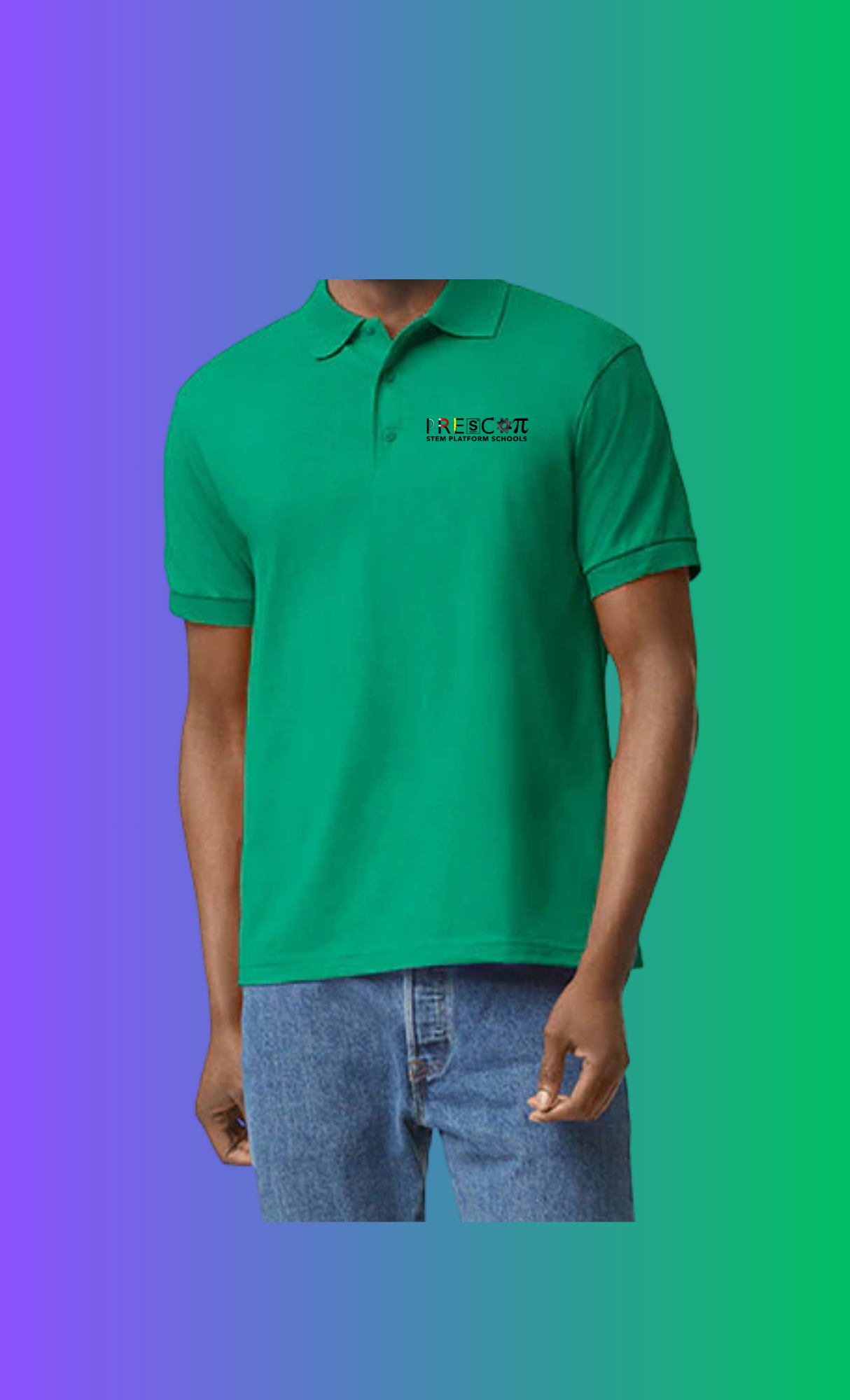 Men's Short Sleeve Cotton Polo