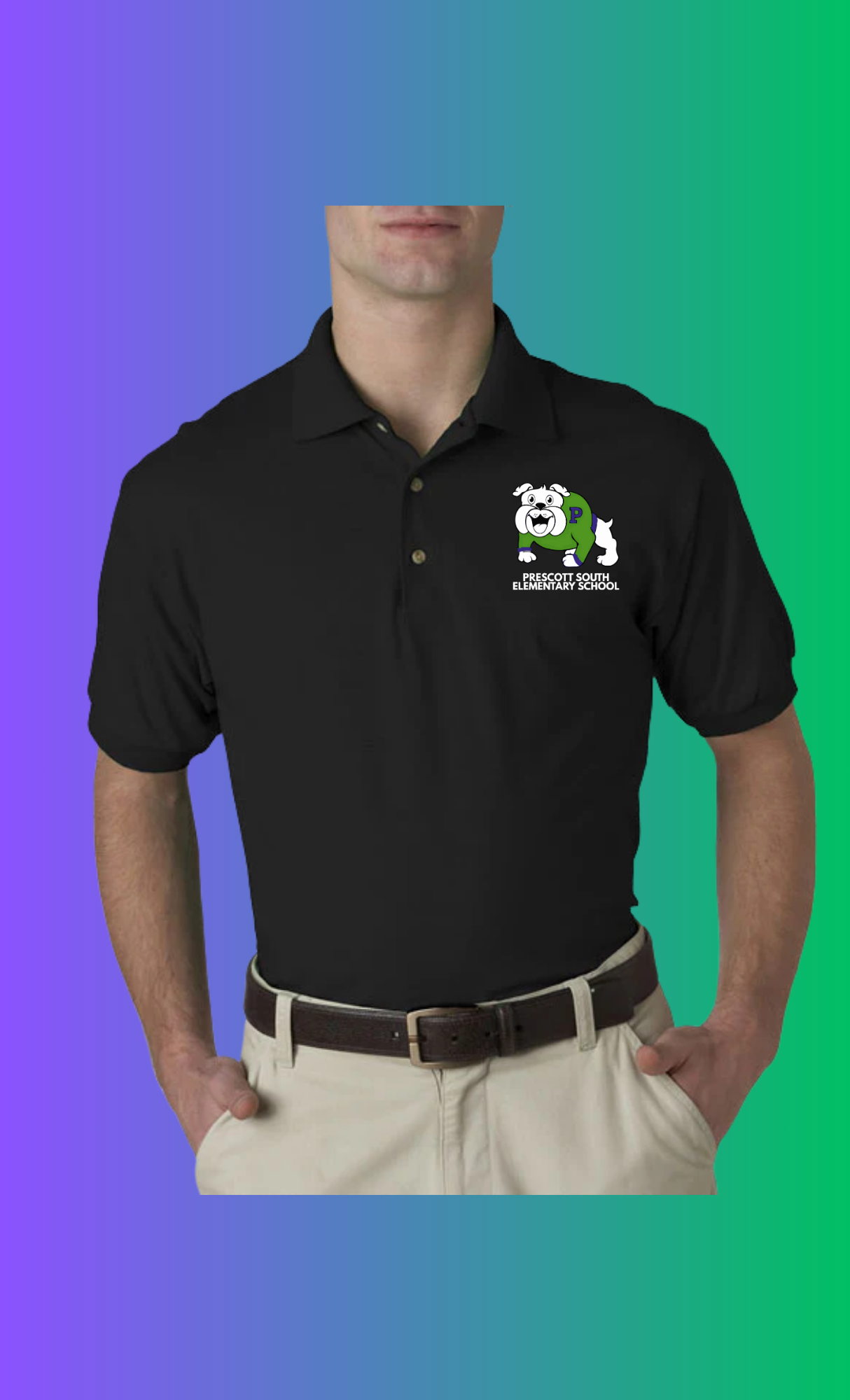 Men's Short Sleeve Cotton Polo