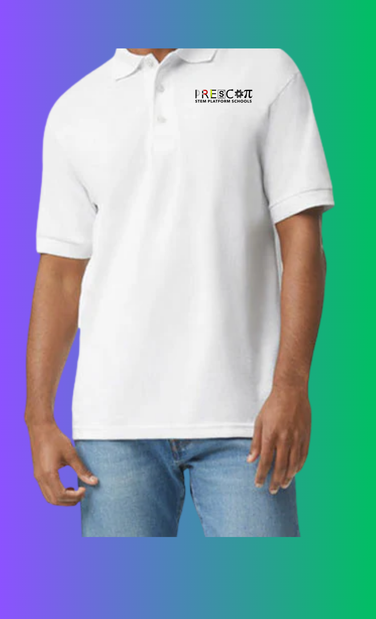 Men's Short Sleeve Cotton Polo