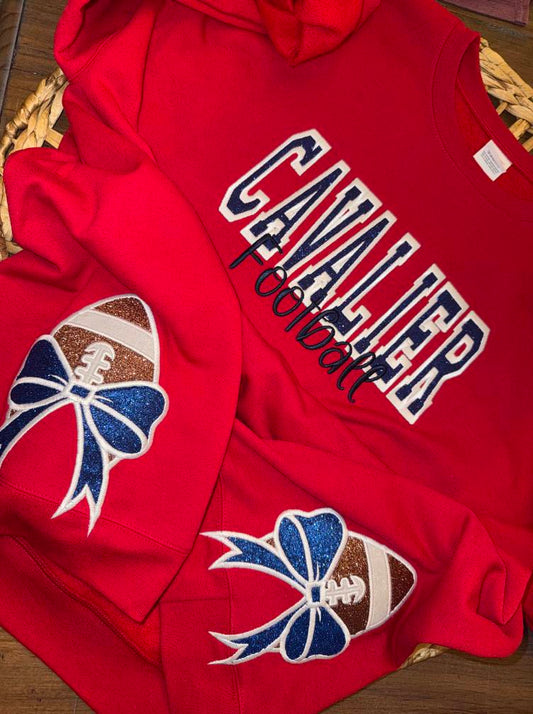 Cavs football Embordered shirt