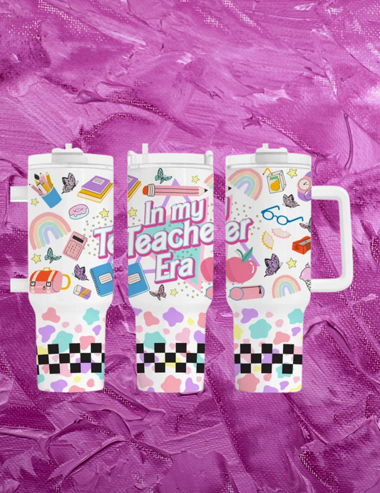 40 OZ TEACHER TUMBLER