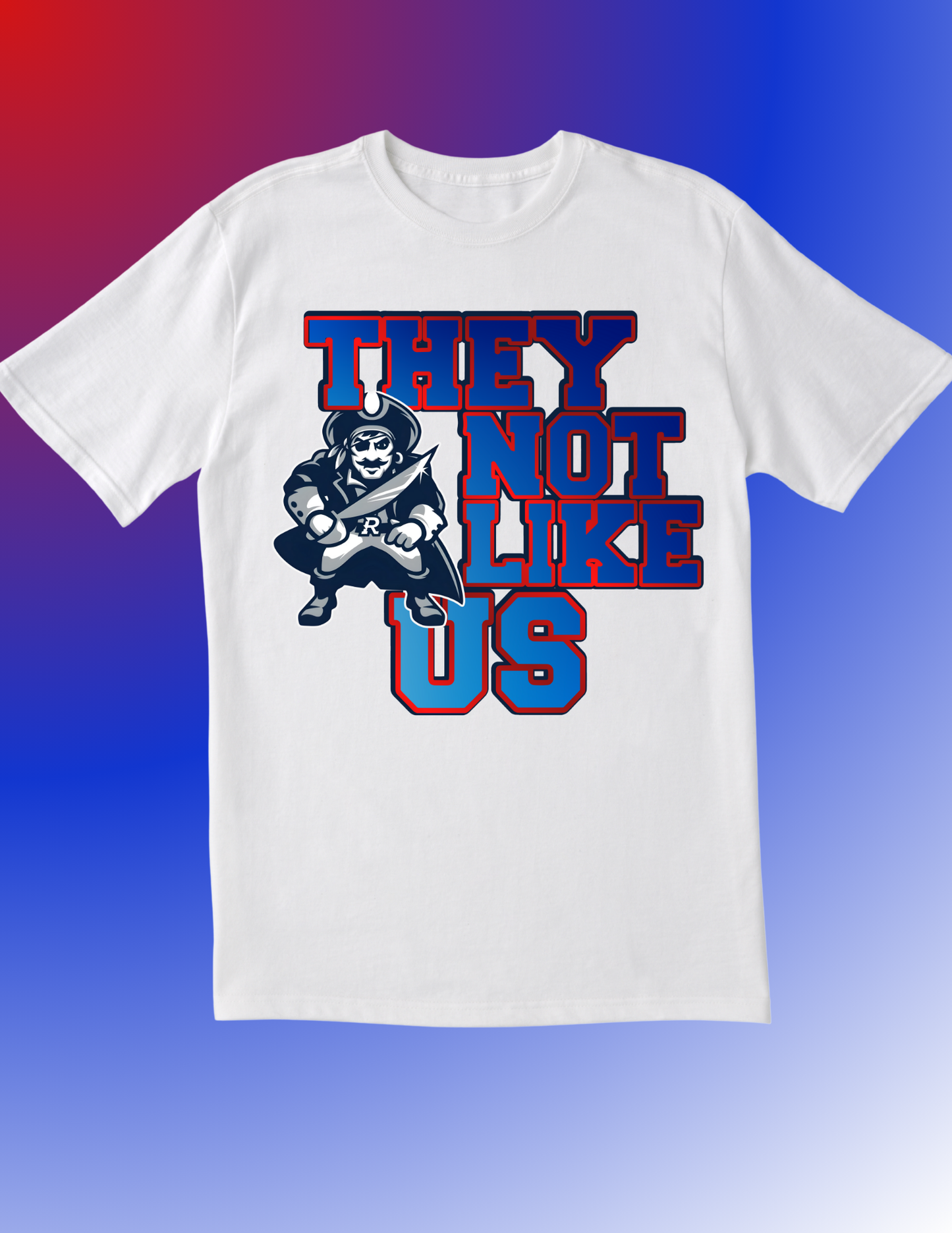 They not like us Raiders  adult shirt