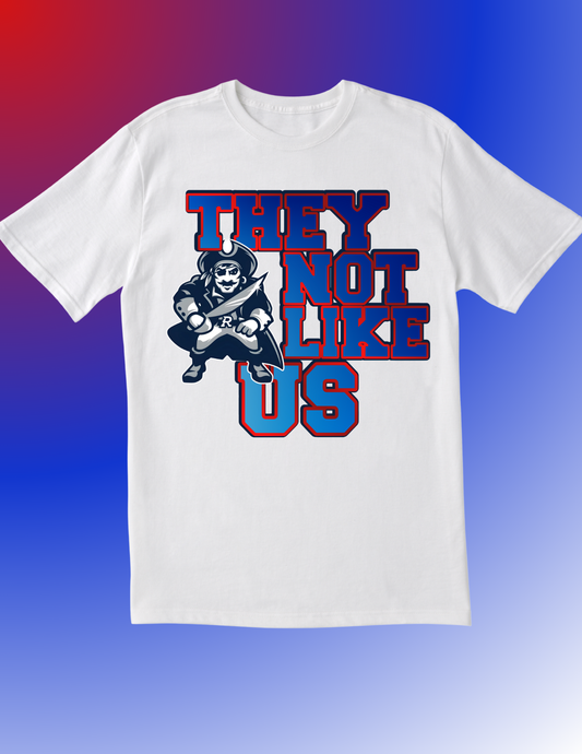 They not like us Raiders  youth shirt