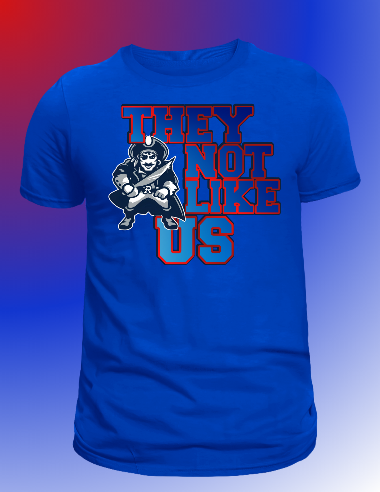 They not like us Raiders  adult shirt