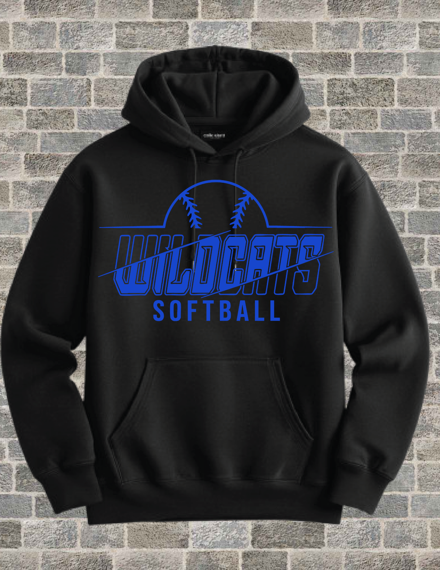 Wildcats Softball Youth Hoodies
