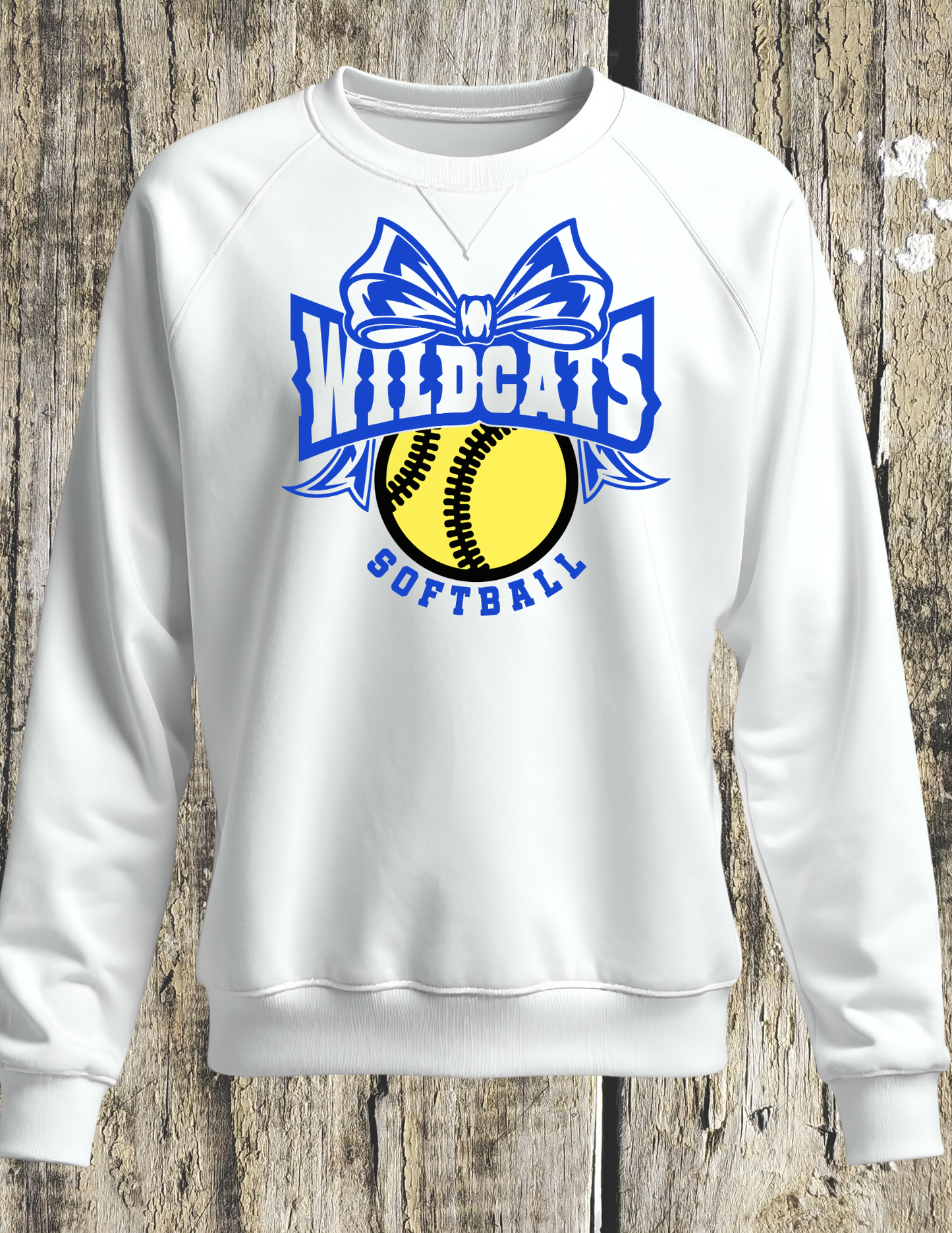 Wildcats Softball Adult Sweatshirt