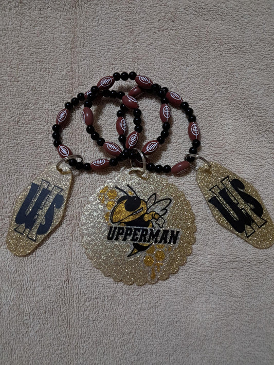 Football Wristlets