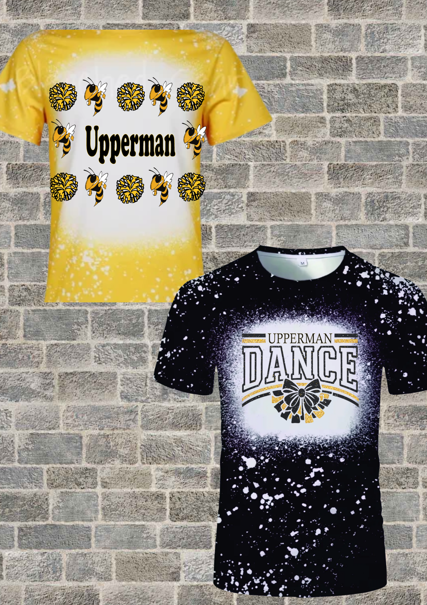 DANCE BLEACHED ADULT SHIRT