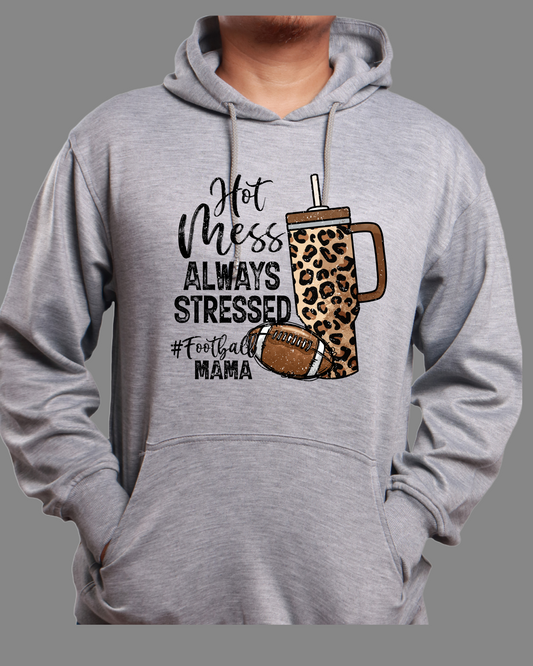 Hot Mess Football Mom
