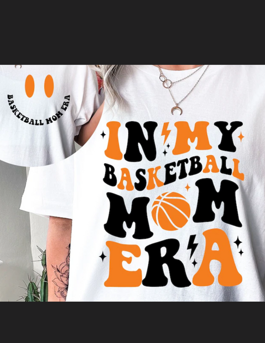 Basketball mom era shirt
